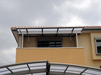 テラス屋根の施工例